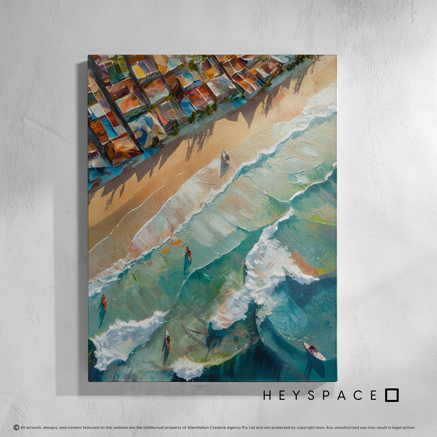 Surfers | Canvas