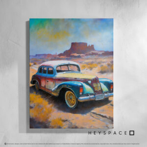 Contemporary-oil-painting-of-an-old-rusted-abandoned-car-in-a-desert-landscape-stretched-canvas.jpg